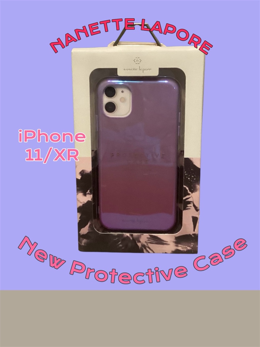 iPhone 11/XR Protective Case Beautiful Purple Iridescent New in Box